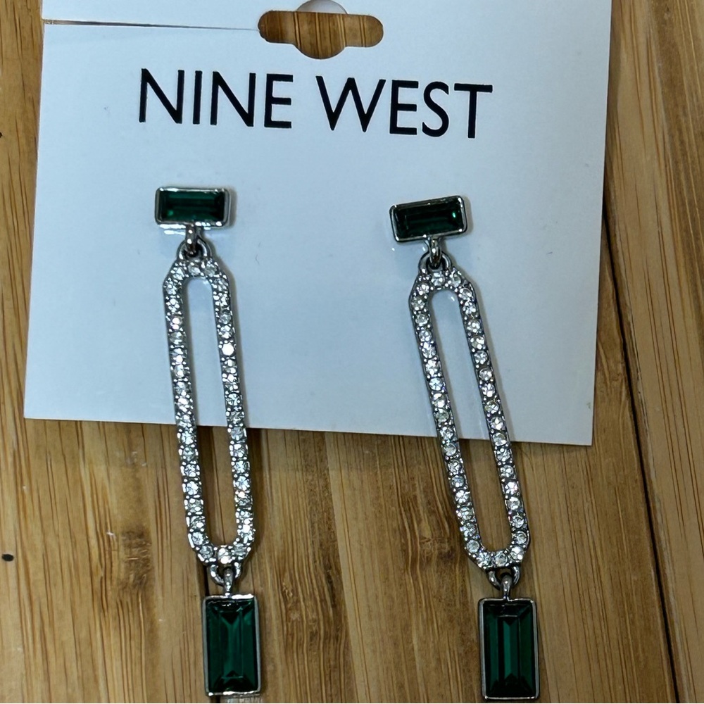 Kohl's Shiny Silver Earrings